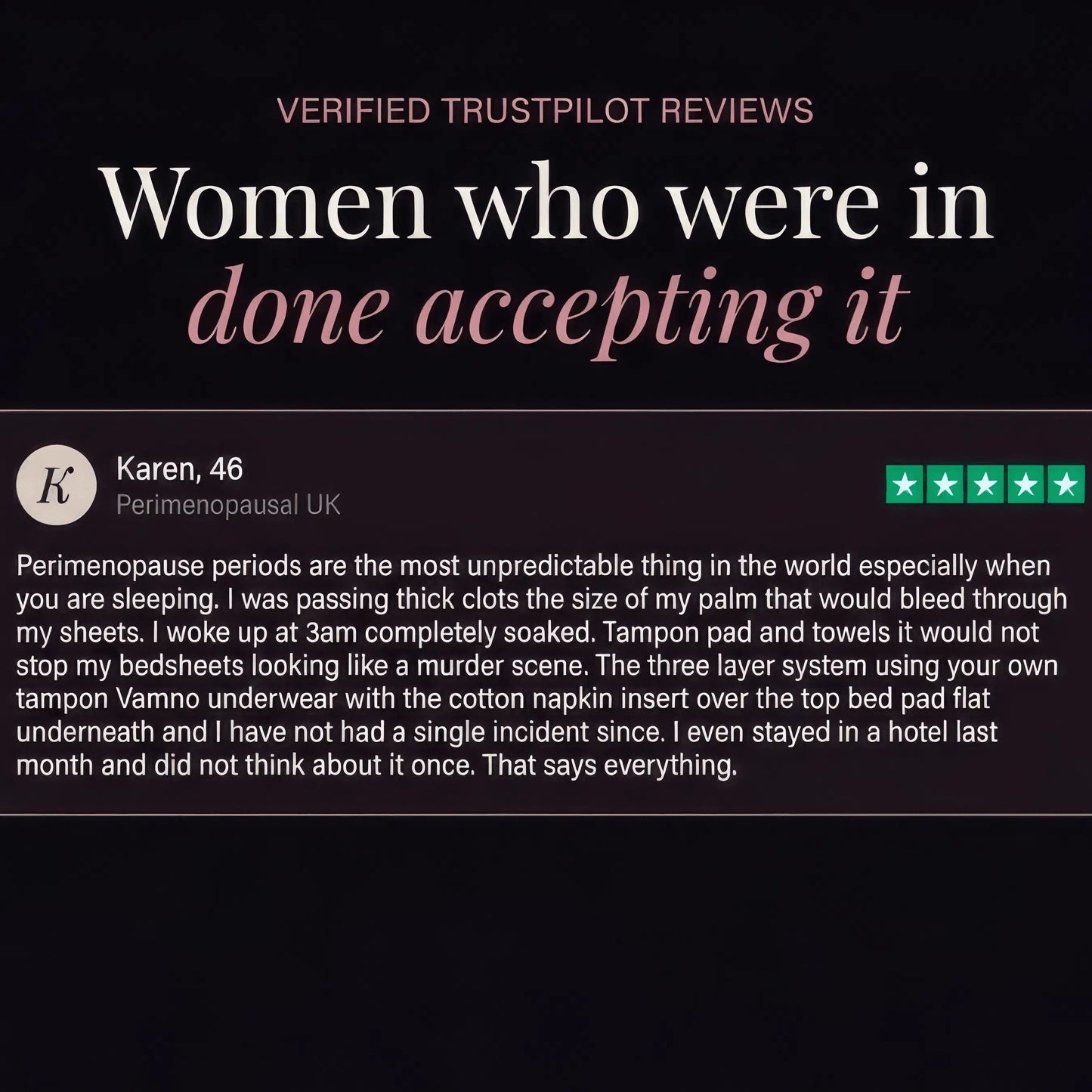 Vamno Menstrual Underwear