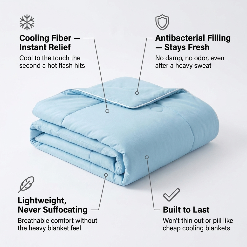 Cooling Fiber Summer Quilt